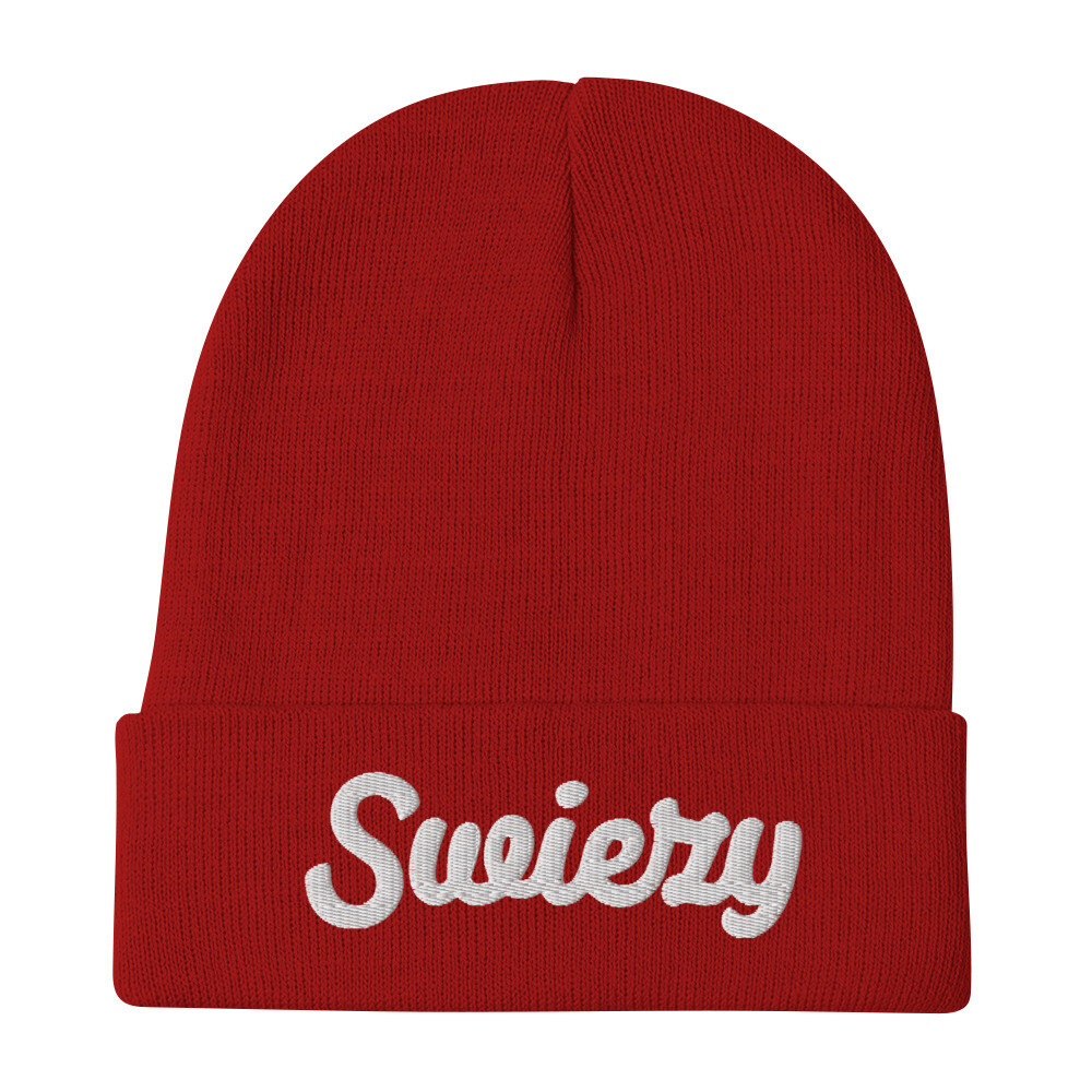 Embroidered Swiezy Beanie