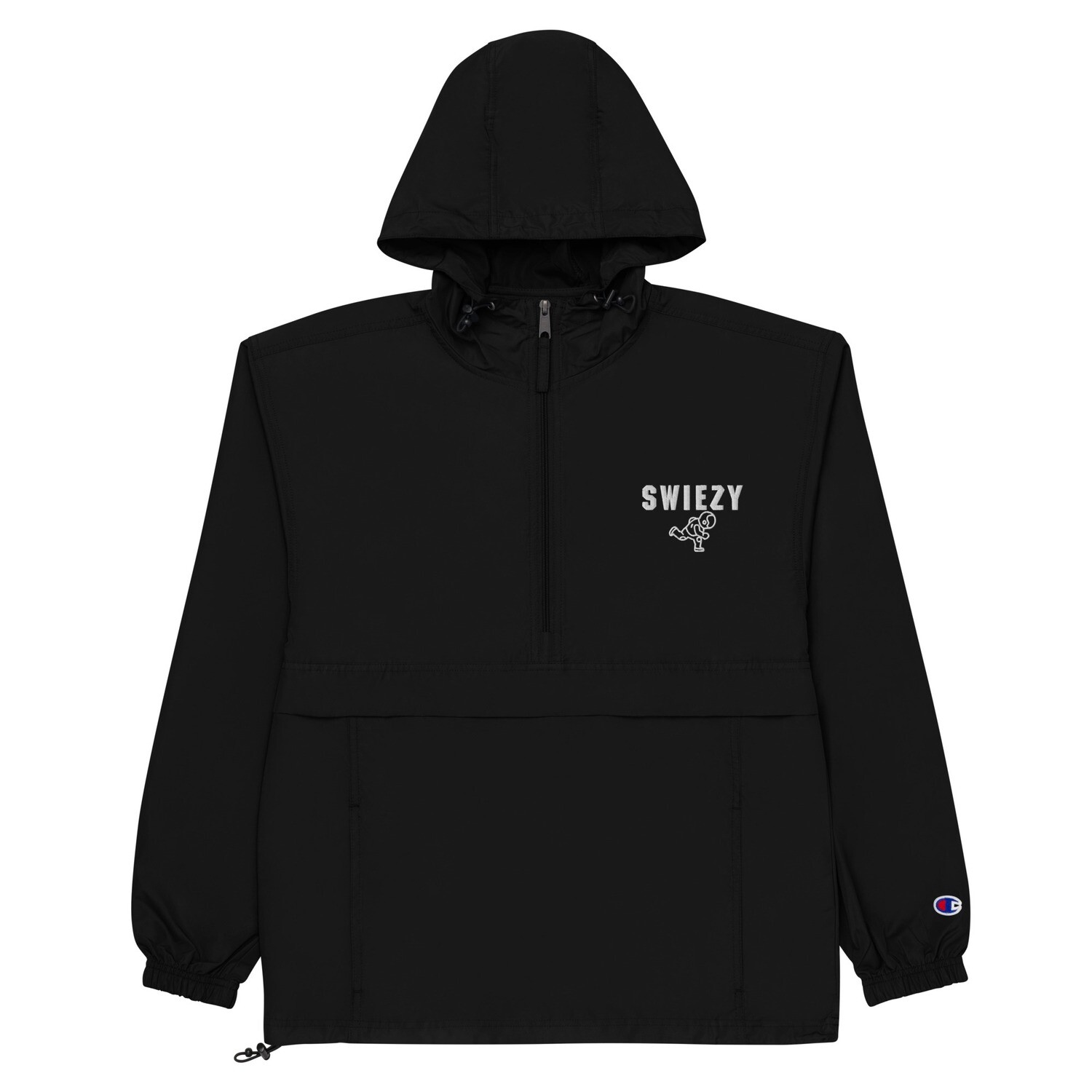 Swiezy Embroidered Champion Packable Jacket