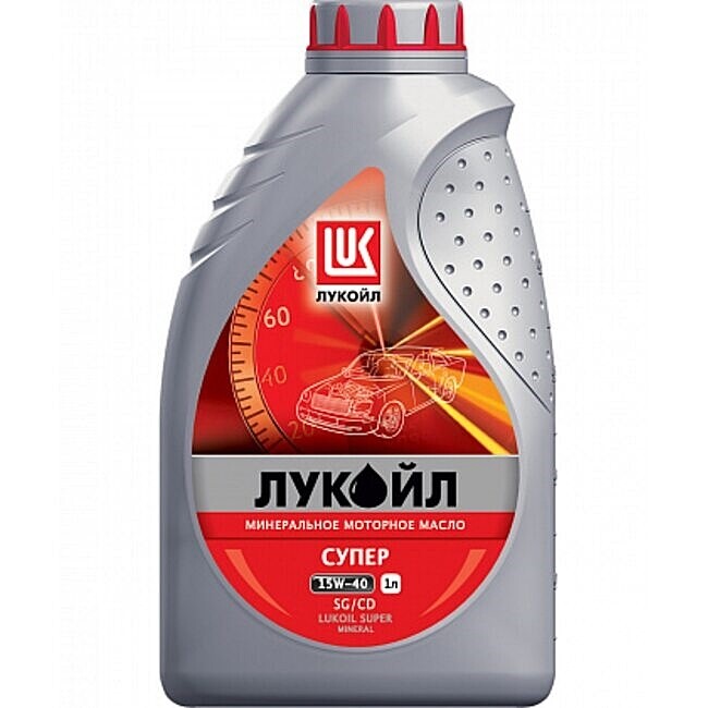 Моторное масло Лукойл Супер 15W-40 SG/CD 1л