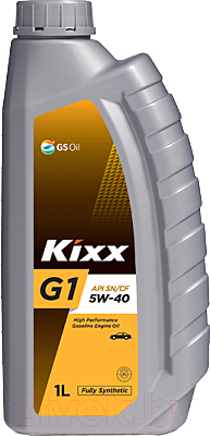 Моторное масло Kixx G1 SN/CF 5W-40 1л
