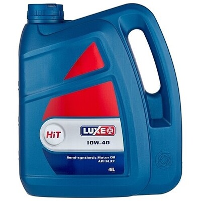 Моторное масло LUXE HIT 10W-40 SL/CF 4л