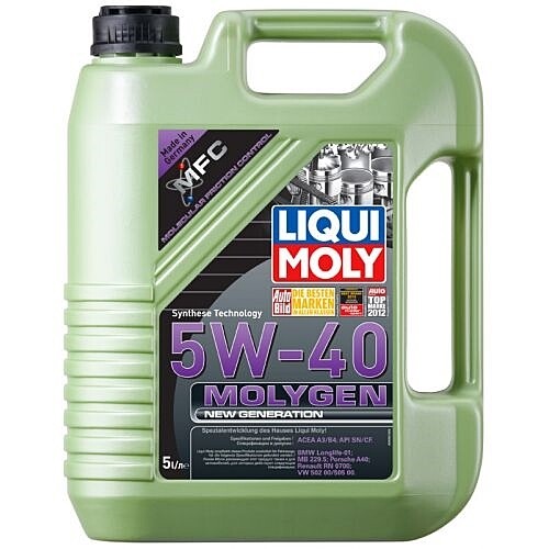Моторное масло Molygen 5W-40 NEW Generation 5л