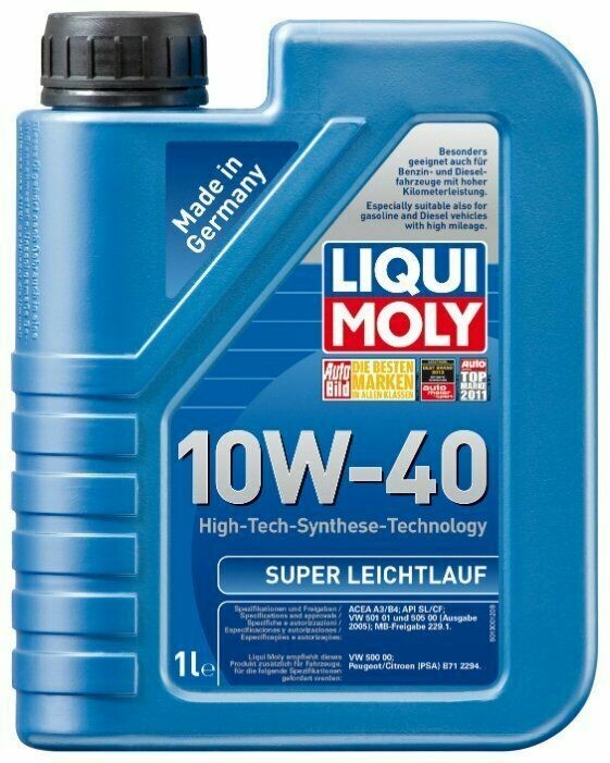 Моторное масло Super Leichtlauf 10W-40 1л