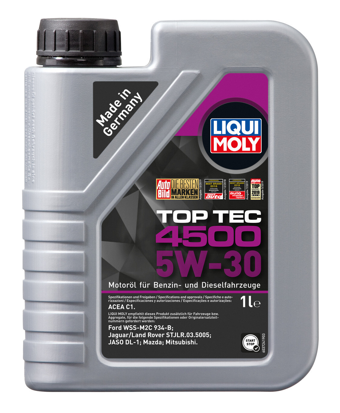 Моторное масло Top Tec 4500 5W-30 1л