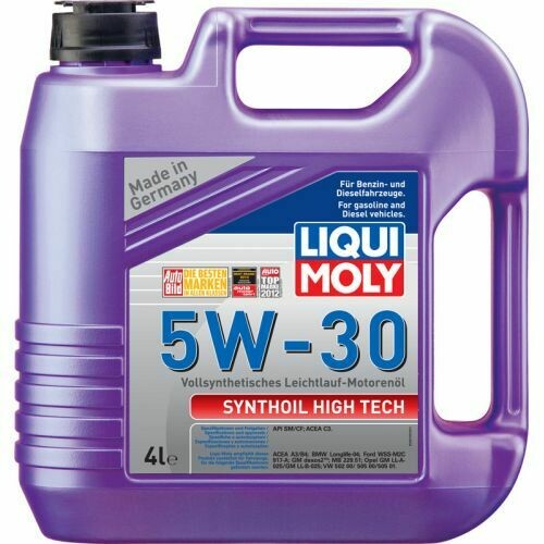 Моторное масло Liqui Moly SYNTHOIL HIGH TECH 5W-30 4 л