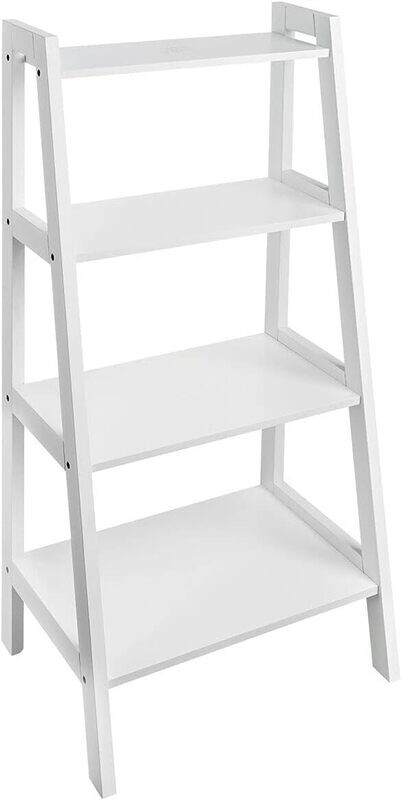 Dekotreppe, Etagenregal, Blumentreppe, weiss, Holz, Höhe 90cm