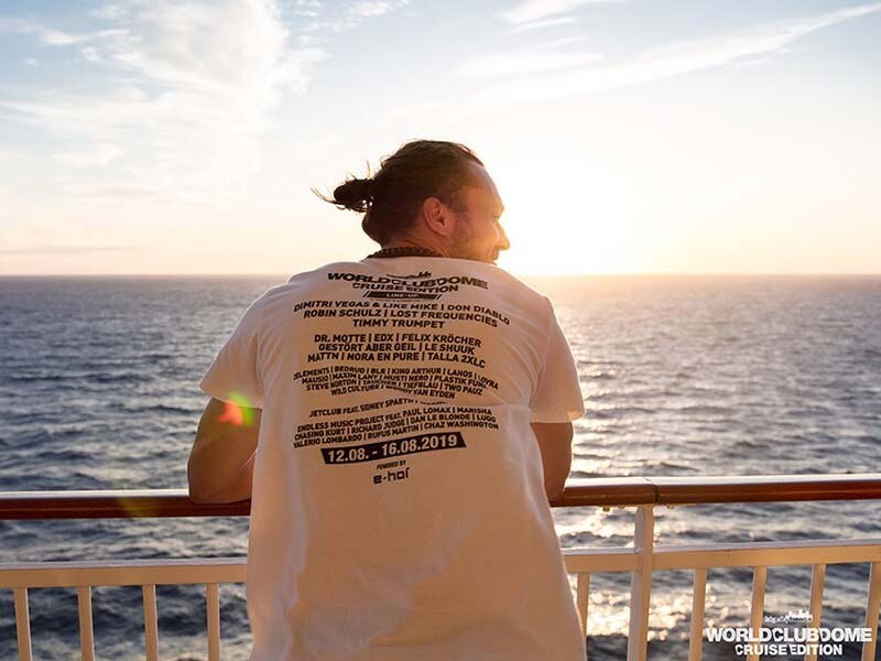 WORLD CLUB DOME - LINE UP SHIRT CRUISE EDITION 2019