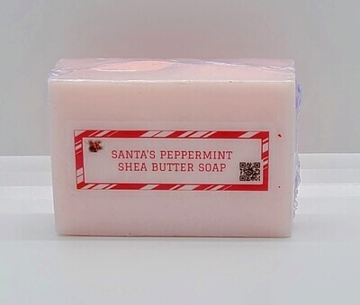 Santa's Peppermint Shea Butter Soap