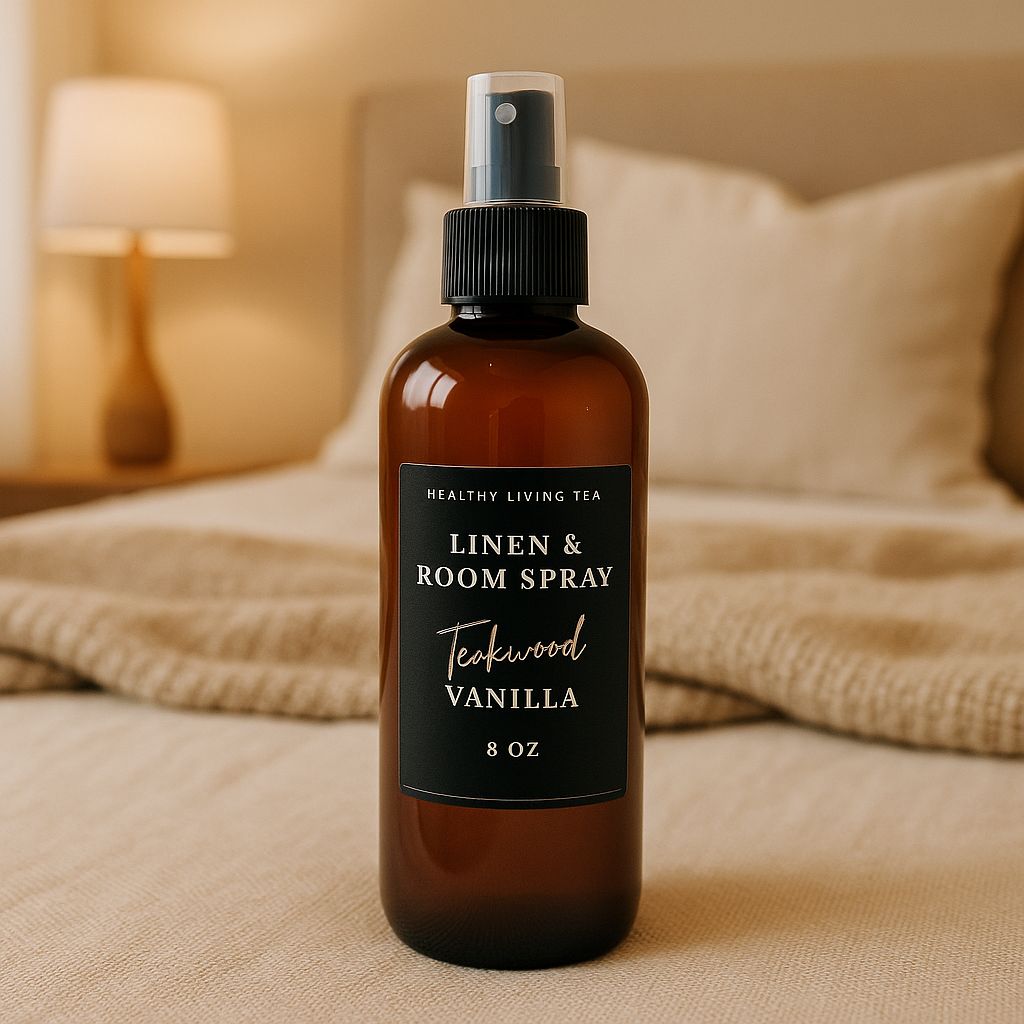 Teakwood &amp; Vanilla Linen &amp; Room Spray