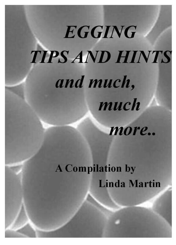BOOK -  Egging Tips Tricks and Much Much More by Linda Martin