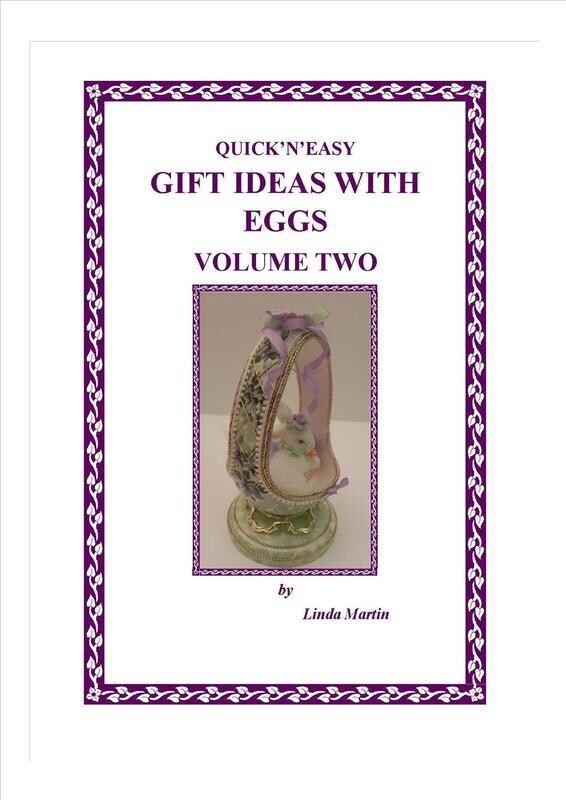 BOOK -  Quick'n'Easy Gift - Volume 2 - Ideas with eggs by Linda Martin