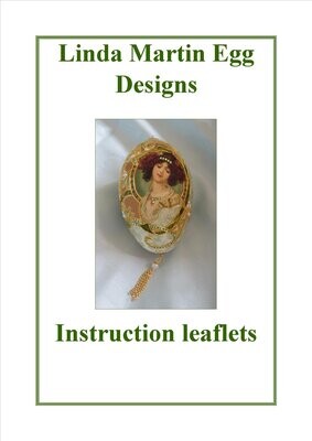 BOOK - Linda Martin Egg Designs Instructions