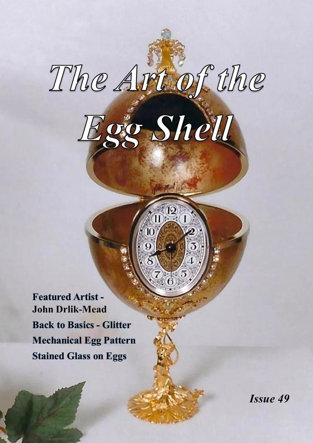 PDF Downloadable - The Art of the Egg Shell - Issue 49 PDF Downloadable - The Art of the Egg Shell - Issue 49