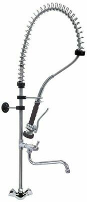 Geschirrbrause mit Schwenkauslauf, 1-Loch, 1/2", Tischmontage
