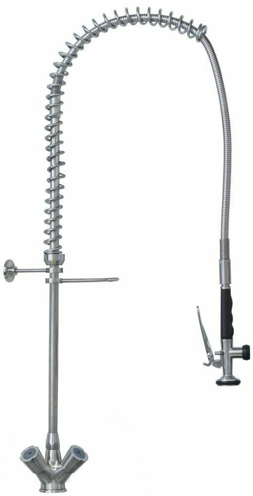 Geschirrbrause, Einloch, 1/2", Tischmontage