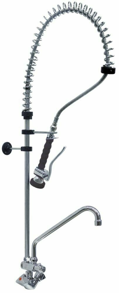 Geschirrbrause mit Schwenkauslauf, Einloch, 3/8", Tischmontage