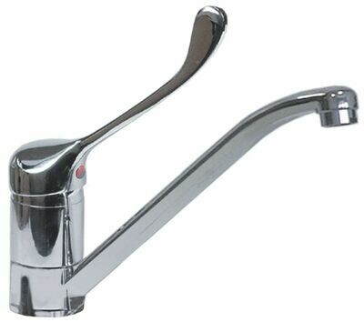 Mischbatterie, Einloch, 1/2", Tischmontage