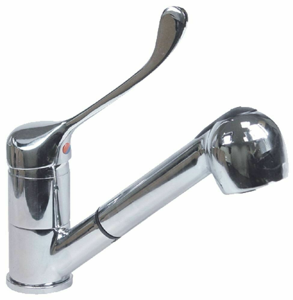 Mischbatterie, Einloch, 1/2", Tischmontage