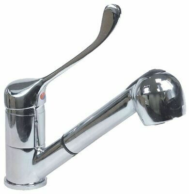 Mischbatterie, Einloch, 1/2", Tischmontage