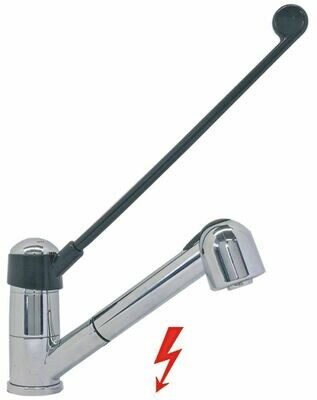 Mischbatterie, Einloch, 3/8", Tischmontage, NIEDERDRUCK