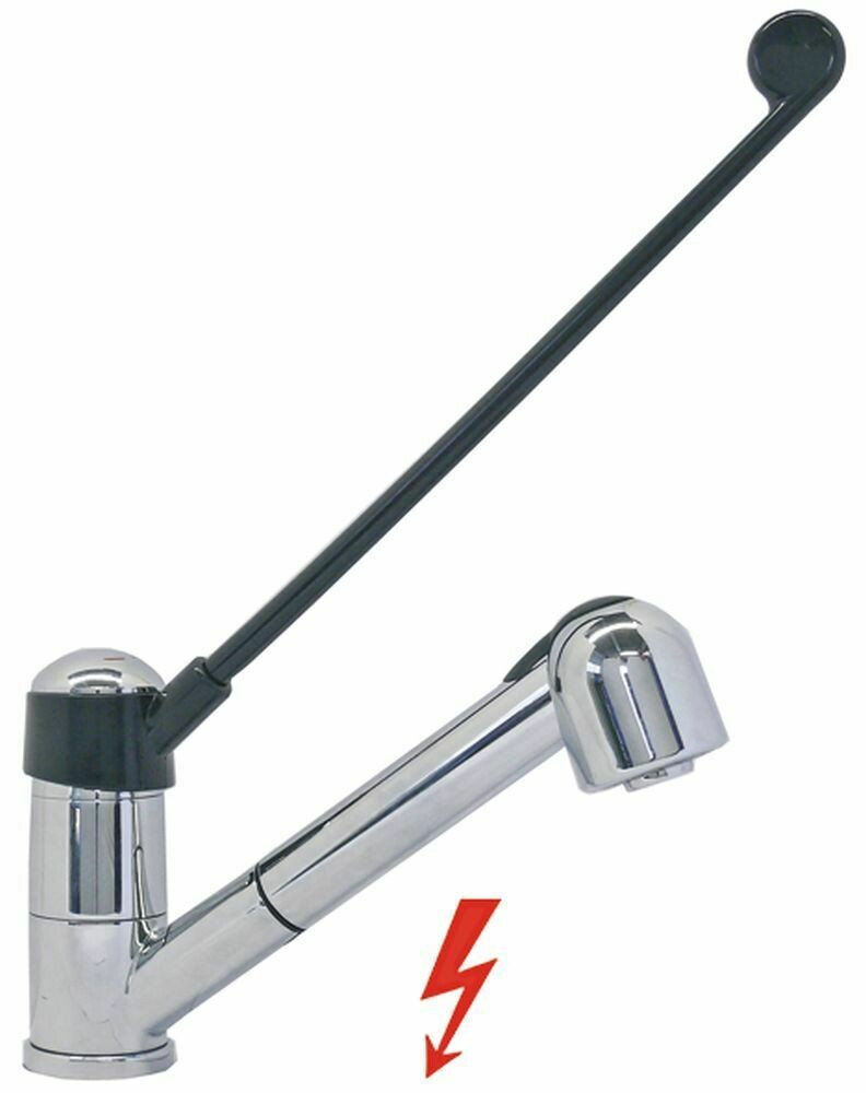 Mischbatterie, Einloch, 1/2", Tischmontage, NIEDERDRUCK