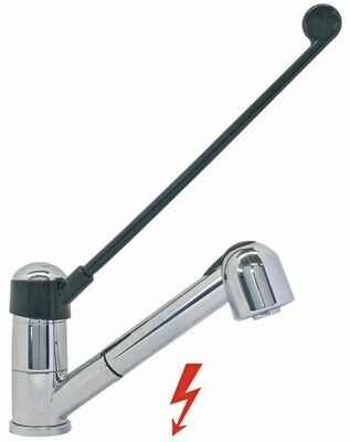 Mischbatterie, Einloch, 1/2", Tischmontage, NIEDERDRUCK