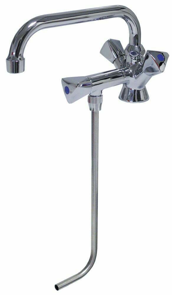 Thekenarmatur, 1 Becken, 3/8", Hochdruck