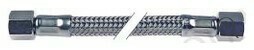 Flexschlauch CNS-Umflechtung gerade-gerade DN10 Anschlüsse 3/8"-1/2" L 750mm mit loser Dichtung