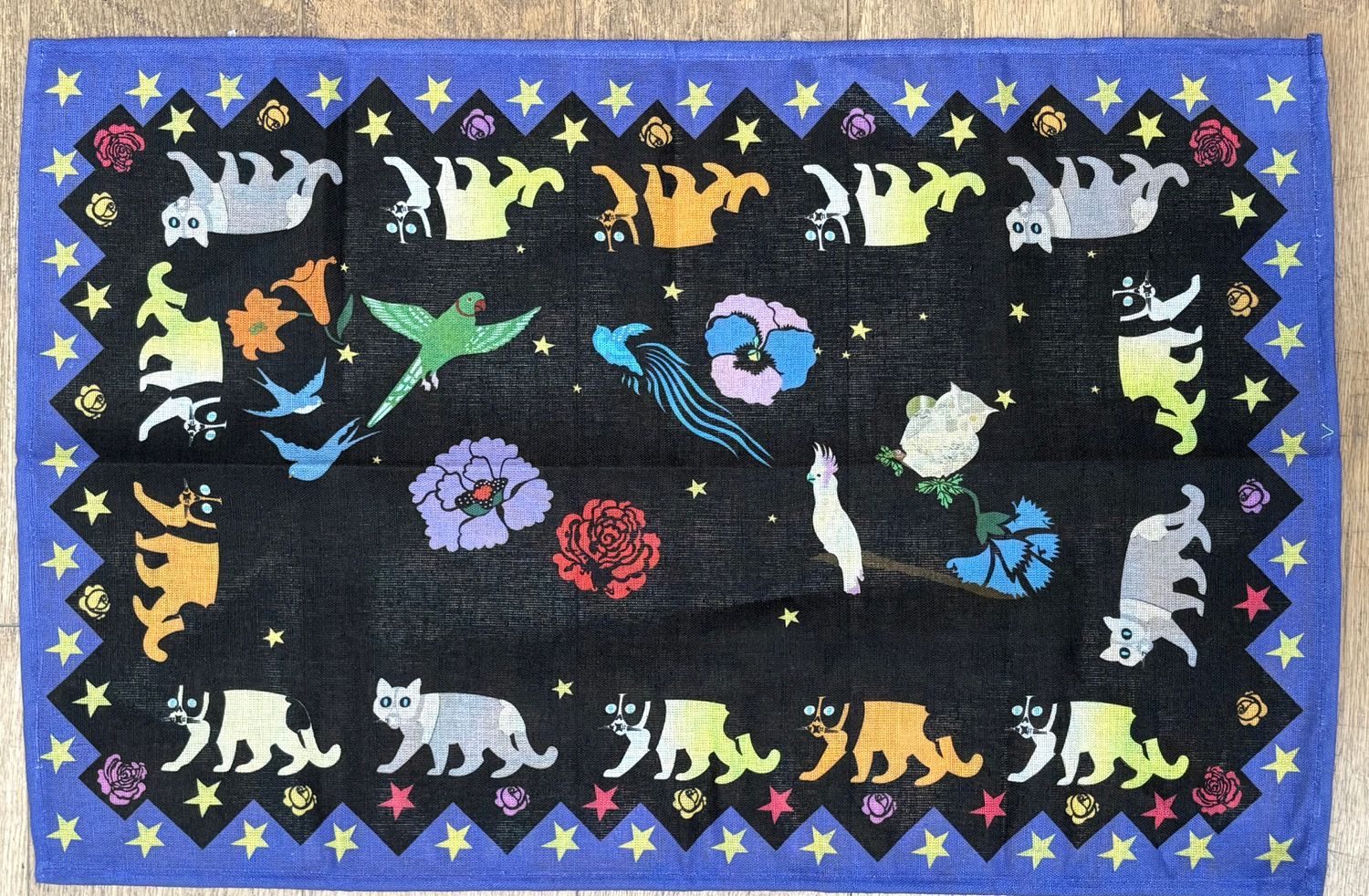Tea towel - French Cats