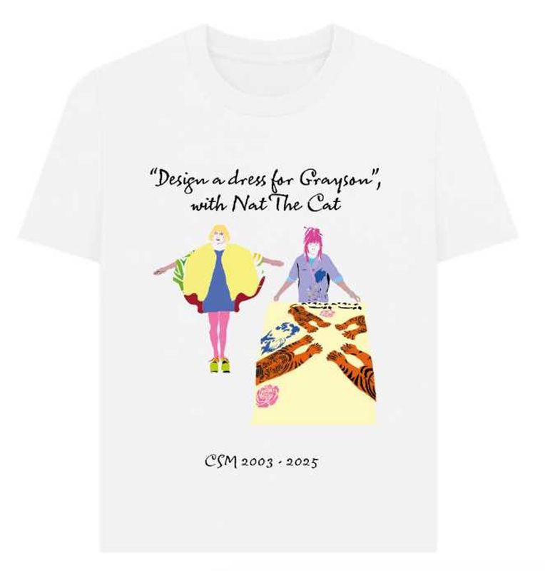 "NatTheCat"Nat &amp; Grayson Project t-shirt