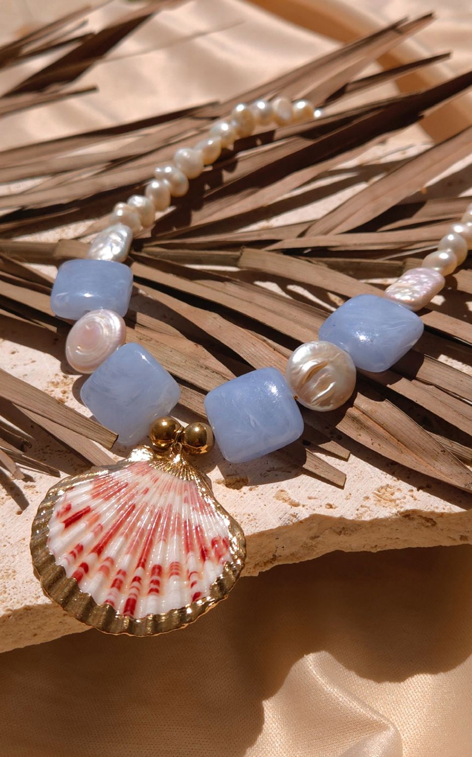 Light Blue Necklace 2.0