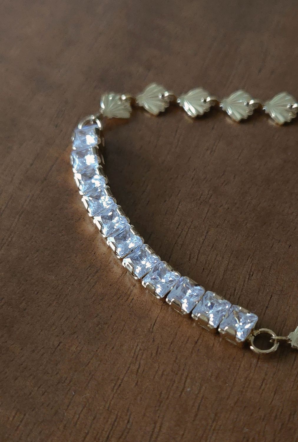 Diamond Seashell Bracelet
