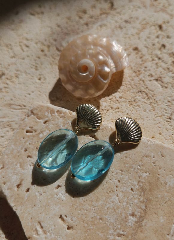 Turquesa del Mar Earrings