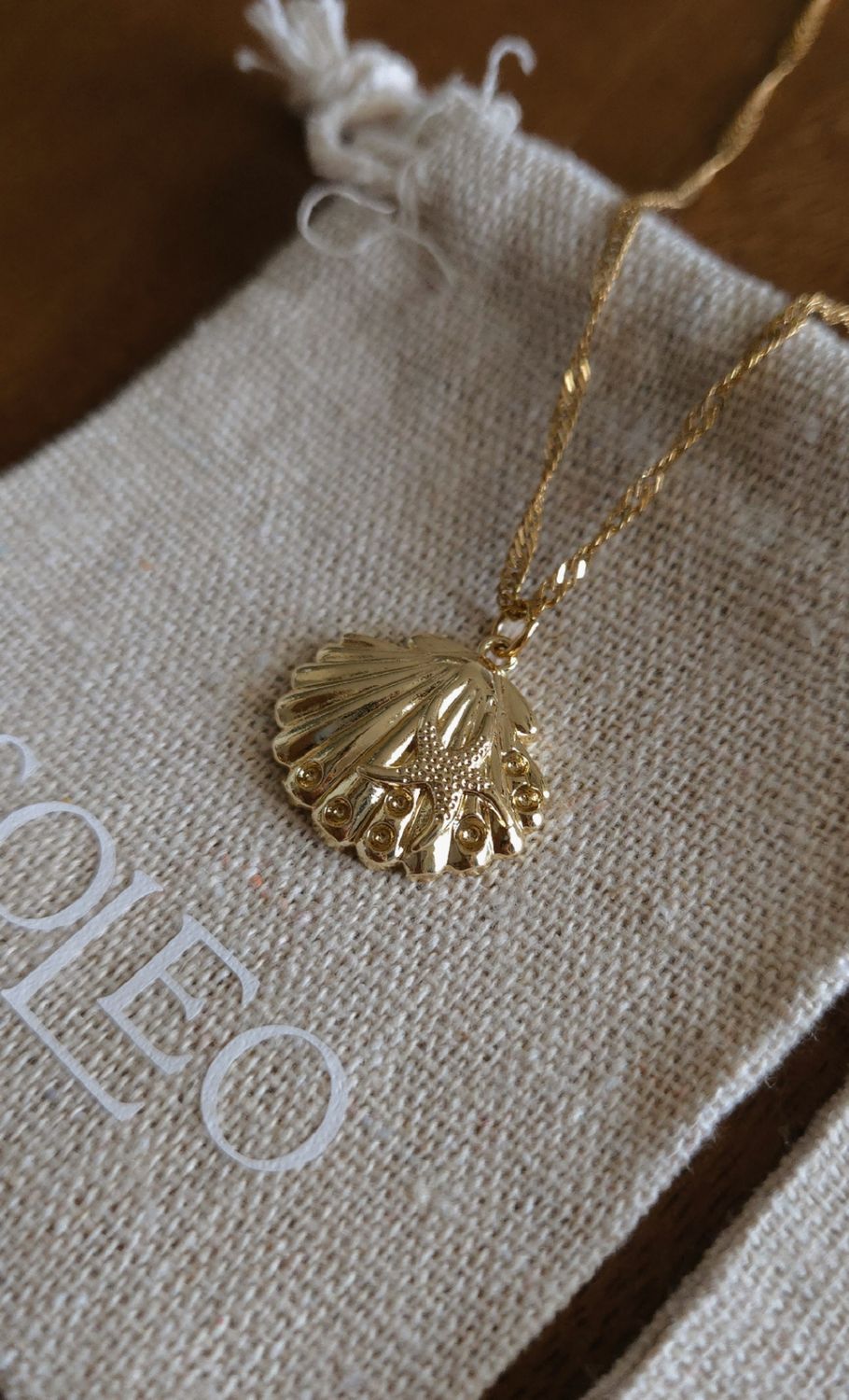 Seashell Starfish Necklace 