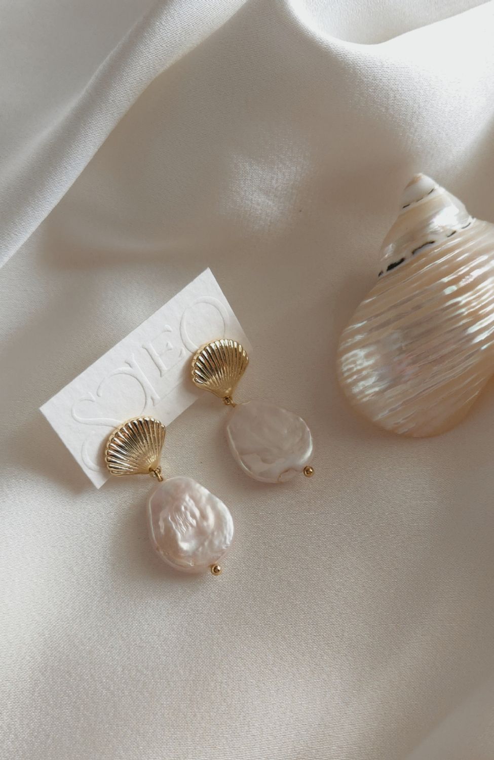 Sirena Blanca - Earrings 