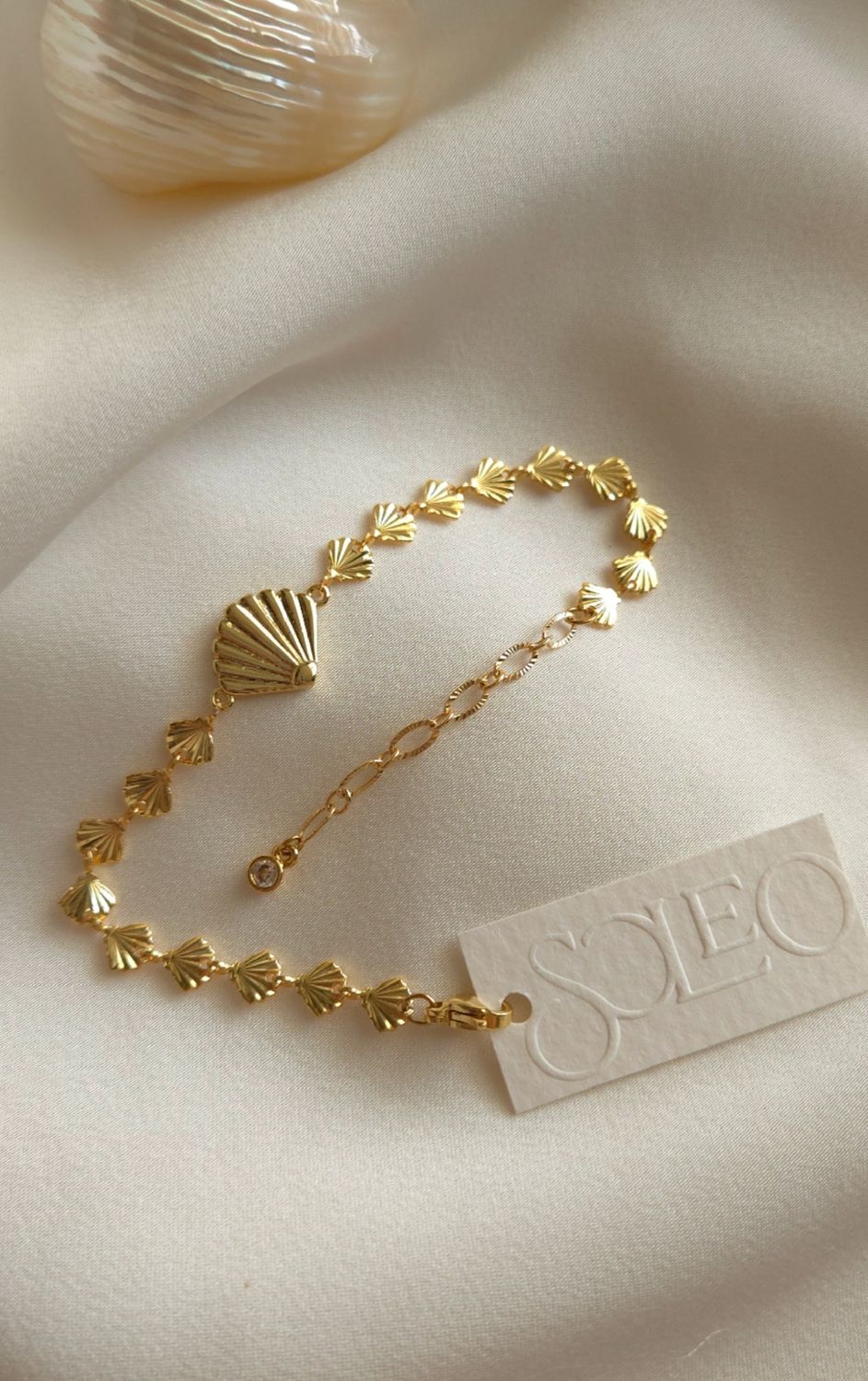 Costa Dorada - Vieira Seashell Bracelet 
