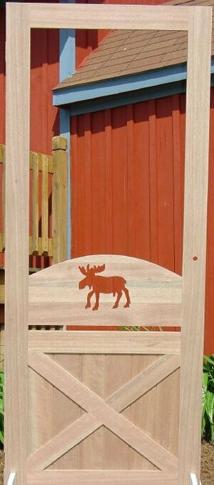 Crossbuck with Moose