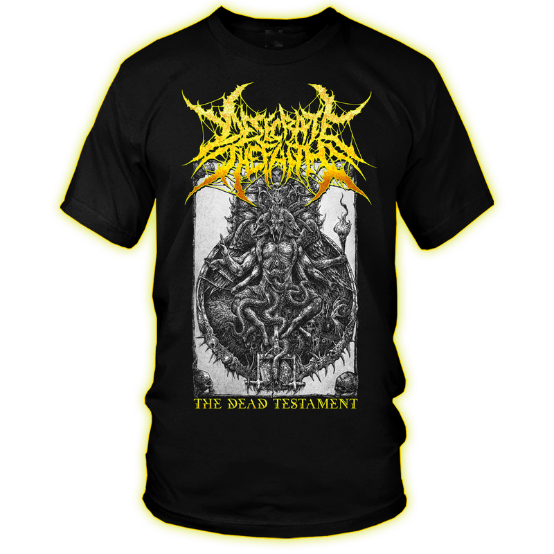 Desecrate the Faith: &quot;The Dead Testament&quot; T-Shirt