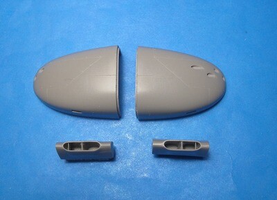 1/48 A-26B/C Invader corrected 6-gun nose and wings air intakes for ICM kit Vector resin: VDS48-132