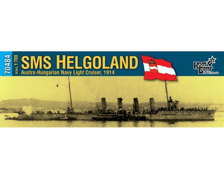 1/700 Combrig Models SMS Helgoland Light Cruiser 1914 