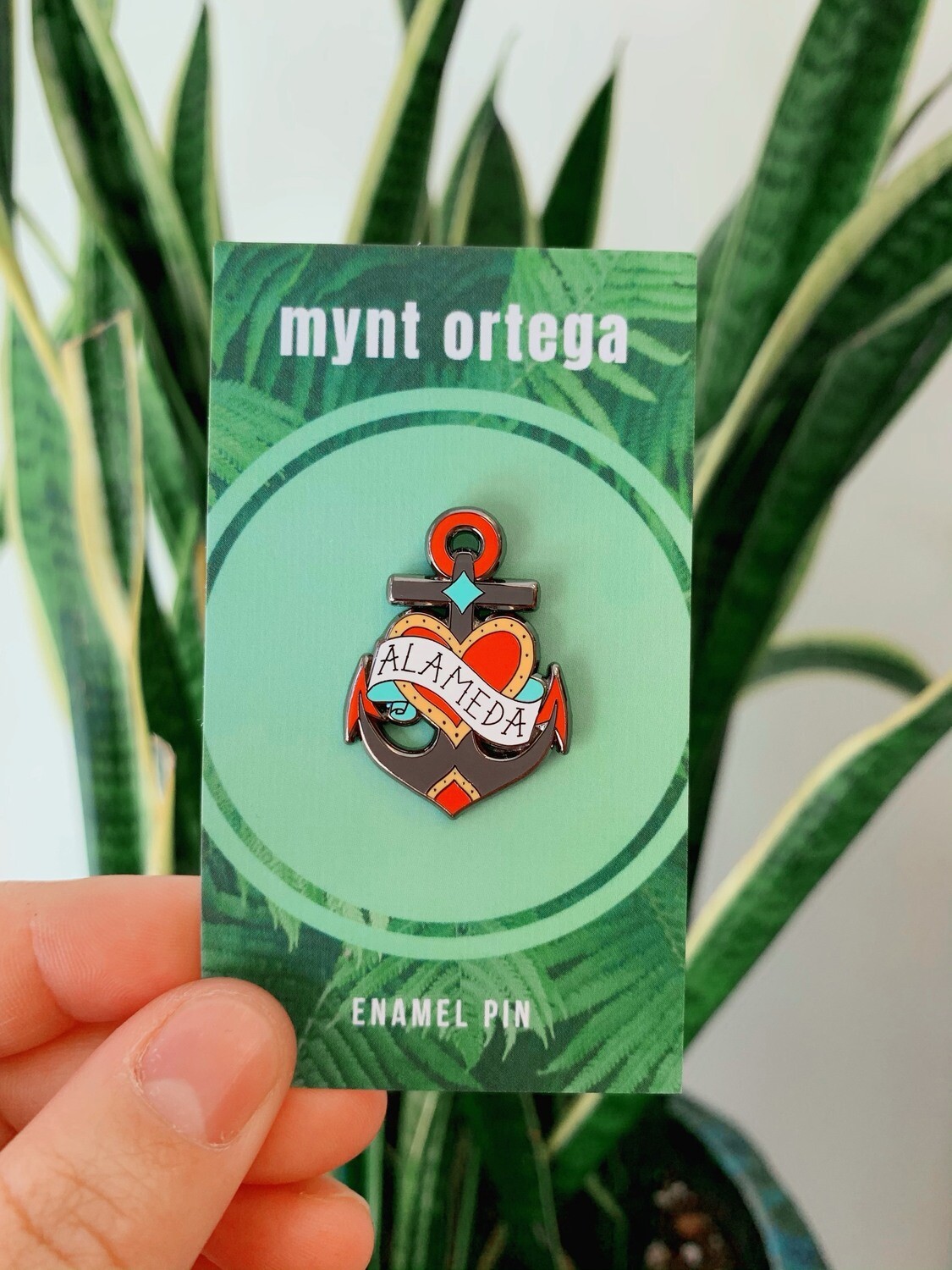 Enamel Pin, Alameda Aweigh