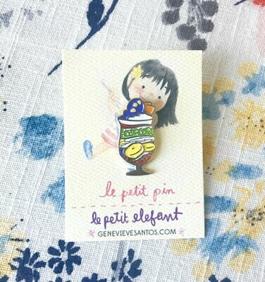 Halo Halo Enamel Pin