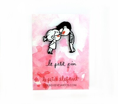 Clink Enamel Pin