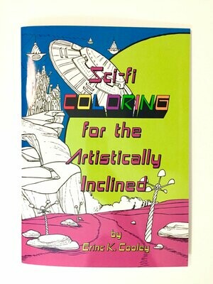 Coloring Book, Sci-Fi by Erinc
