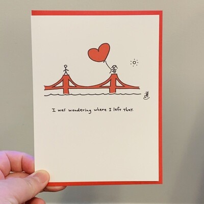 San Francisco Heart Card