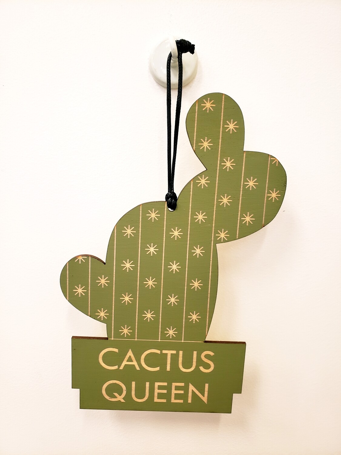 Wall Hanging, Cactus Queen
