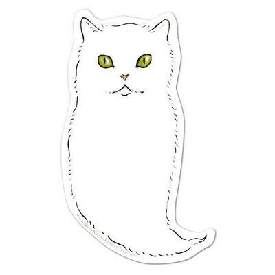 Ghost Cat Sticker