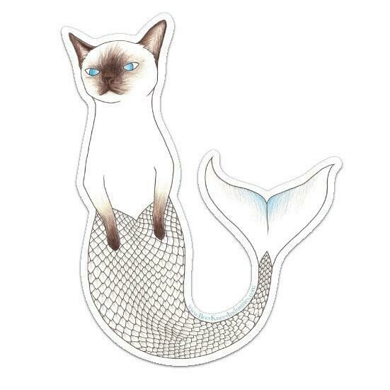 Purrmaid Sticker Purrmaid Sticker