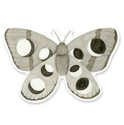 Lunar Moth Sticker