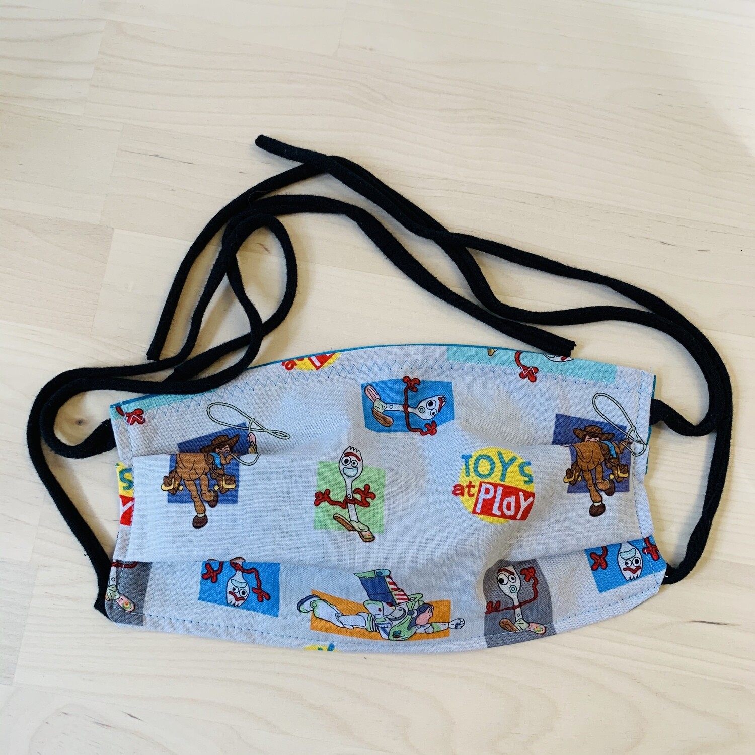 Handmade Mask w/ Pocket, Toys at Play